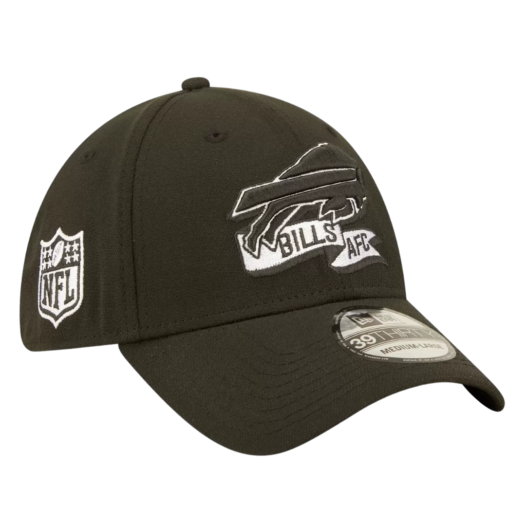 NEW ERA Buffalo Bills Black And White 2022 Sideline 39THIRTY Flex Hat 3 NEW ERA Buffalo Bills Black And White 2022 Sideline 39THIRTY Flex Hat