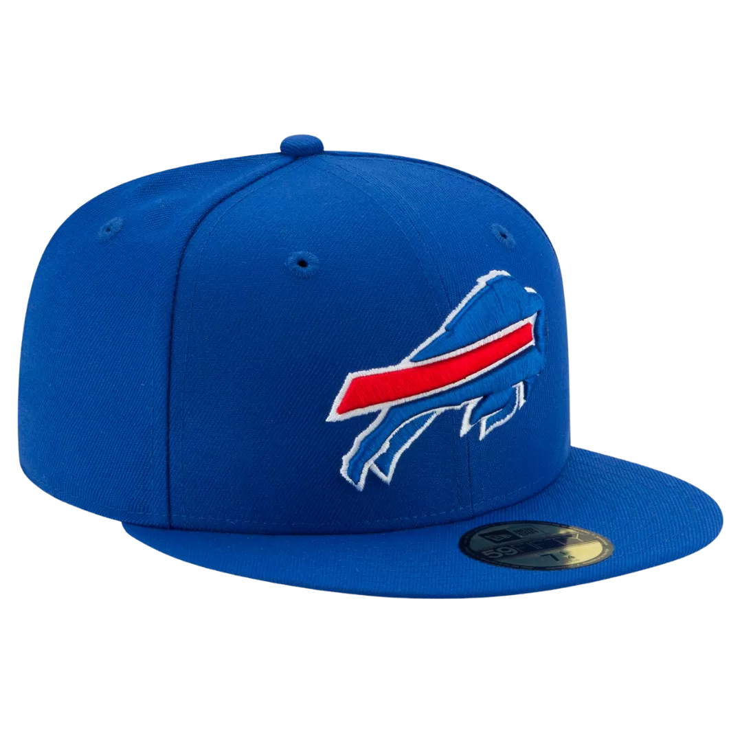 NEW ERA Buffalo Bills Majestic Blue 59FIFTY Fitted Hat 3 NEW ERA Buffalo Bills Majestic Blue 59FIFTY Fitted Hat