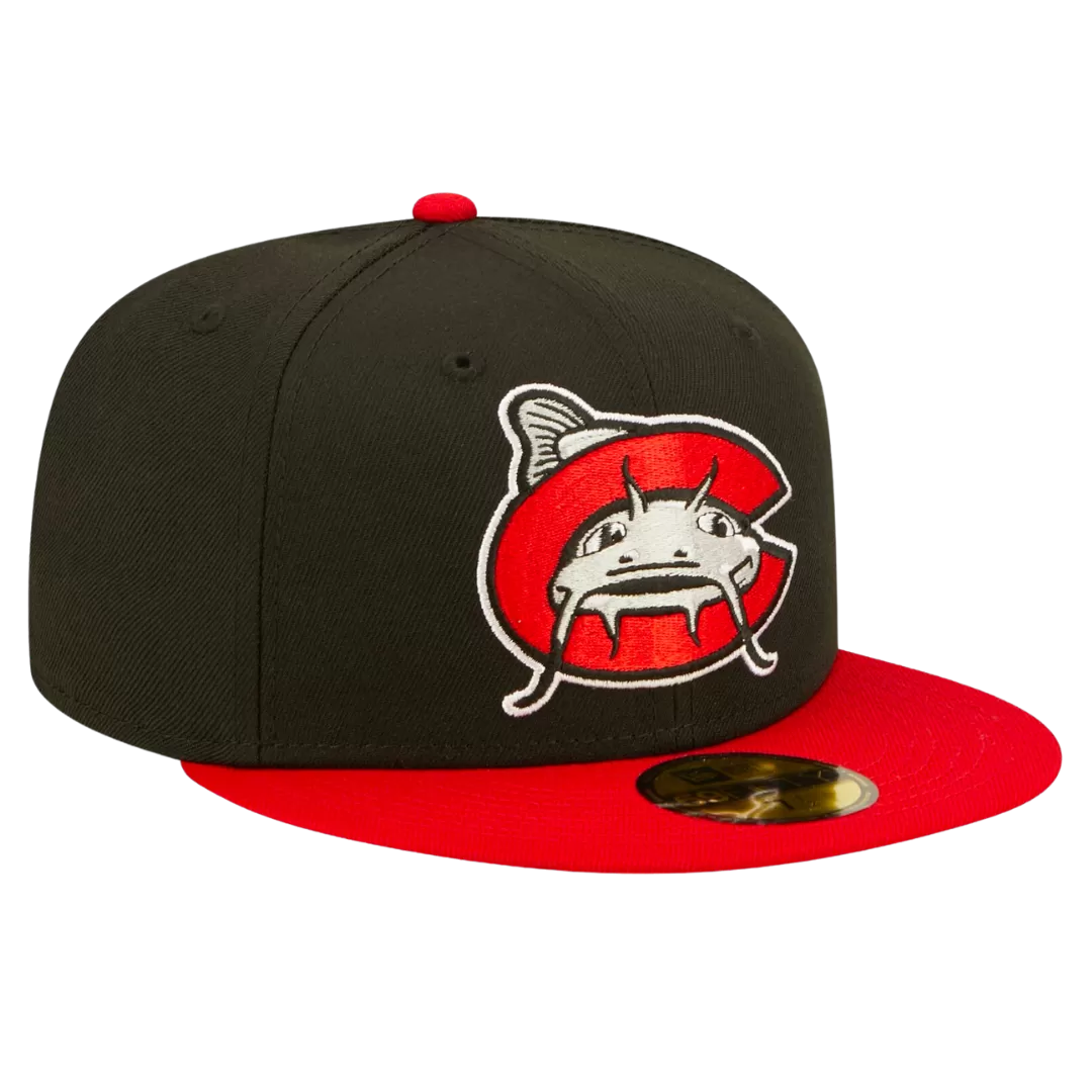 NEW ERA Carolina Mudcats On Field 59FIFTY Fitted Hat 3 NEW ERA Carolina Mudcats On Field 59FIFTY Fitted Hat