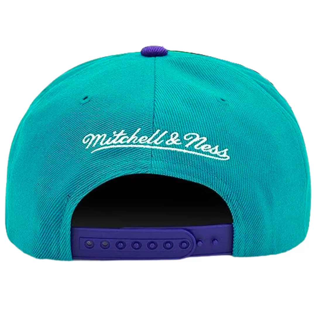 Mitchell & Ness Charlotte Hornets Mitchell And Ness 1997 All Star Weekend Side Patch Snapback Hat 5 Mitchell & Ness Charlotte Hornets Mitchell And Ness 1997 All Star Weekend Side Patch Snapback Hat - Image 3