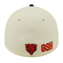 NEW ERA Chicago Bears "Bear Head" Cream/Navy 2022 Sideline 39THIRTY Flex Hat -Fashion Hat Shop 1080ProductPhotos 2023 06 07T160733.184