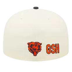 NEW ERA Chicago Bears "Bear Head" Cream/Navy 2022 Sideline 59FIFTY Fitted Hat -Fashion Hat Shop 1080ProductPhotos 2023 06 07T160958.244