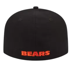 NEW ERA Chicago Bears Basic Black 59FIFTY Fitted Cap Hat -Fashion Hat Shop 1080ProductPhotos 2023 06 07T171409.061
