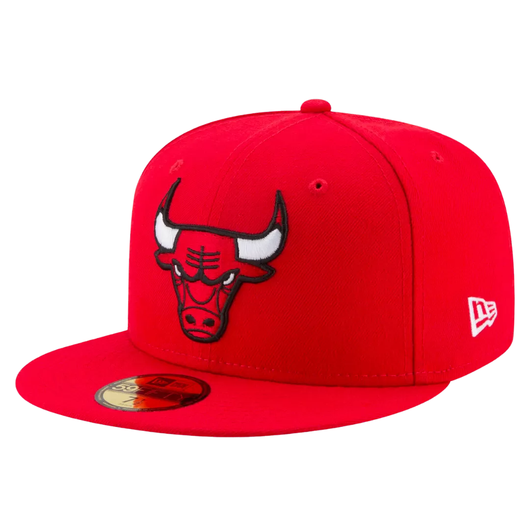 NEW ERA Chicago Bulls Red 59FIFTY Fitted Hat 4 NEW ERA Chicago Bulls Red 59FIFTY Fitted Hat - Image 2