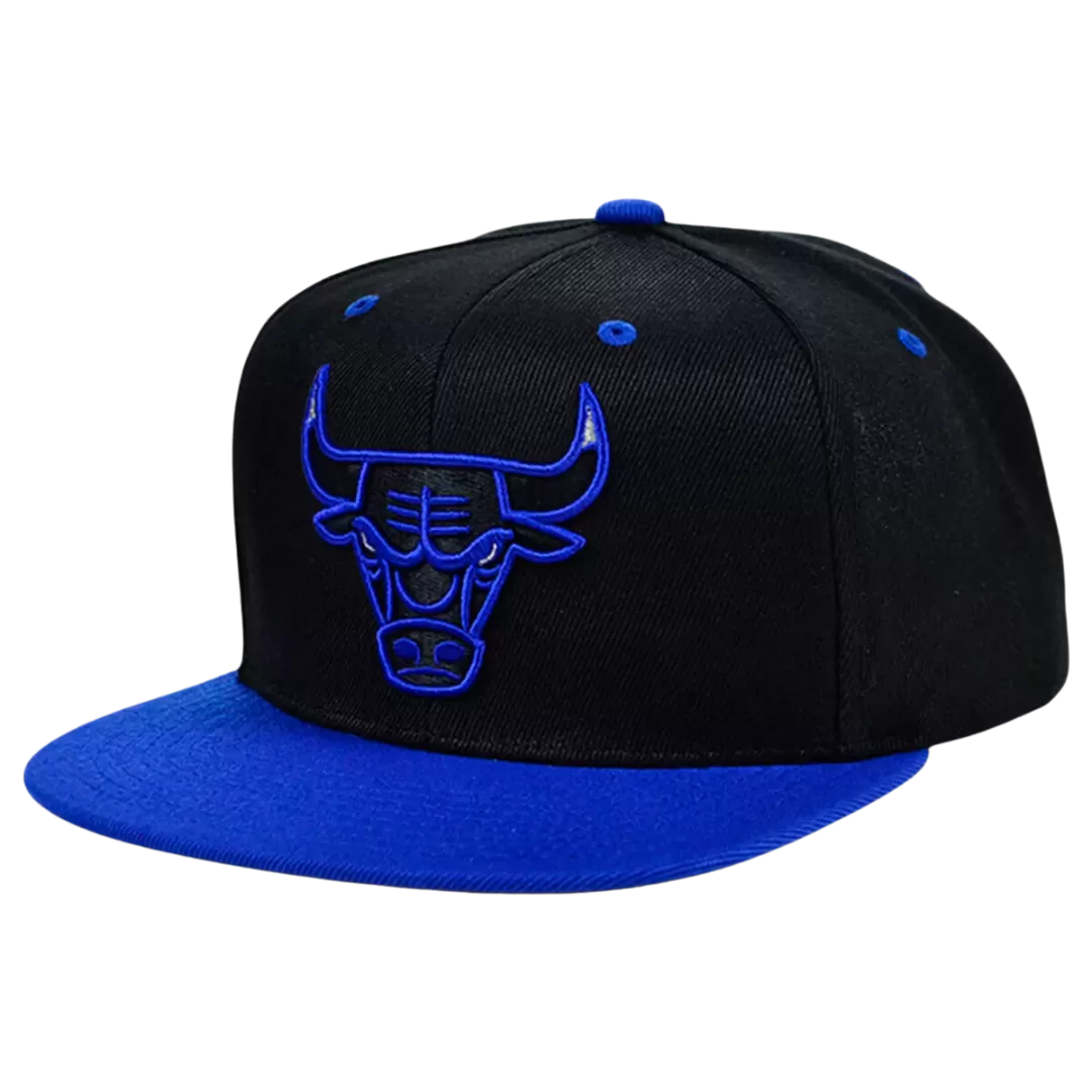 Mitchell & Ness Chicago Bulls Mitchell And Ness Black Royalty Snapback Hat 4 Mitchell & Ness Chicago Bulls Mitchell And Ness Black Royalty Snapback Hat - Image 2