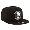 NEW ERA Golden State Warriors Black And White 59FIFTY Fitted Hat -Fashion Hat Shop 1080ProductPhotos 2023 06 20T154639.875