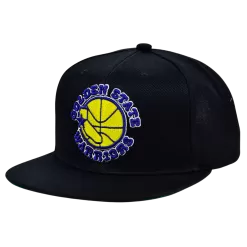 Mitchell & Ness Golden State Warriors Mitchell And Ness HWC Core Basic Snapback Hat -Fashion Hat Shop 1080ProductPhotos 2023 06 20T161352.225