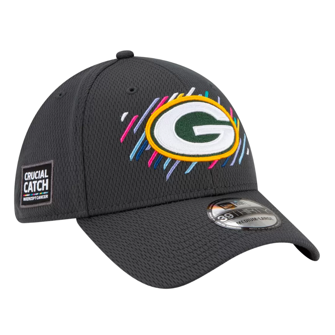 NEW ERA Green Bay Packers 2021 Crucial Catch 39THIRTY Flex Hat 3 NEW ERA Green Bay Packers 2021 Crucial Catch 39THIRTY Flex Hat