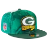 NEW ERA Green Bay Packers 2022 Sideline Ink Dye 9FIFTY Snapback Hat