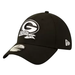 NEW ERA Green Bay Packers Black And White 2022 Sideline 39THIRTY Flex Hat -Fashion Hat Shop 1080ProductPhotos 2023 06 20T171538.127