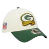 NEW ERA Green Bay Packers Cream/Black 2022 Sideline 39THIRTY Flex Hat -Fashion Hat Shop 1080ProductPhotos 2023 06 20T172006.213
