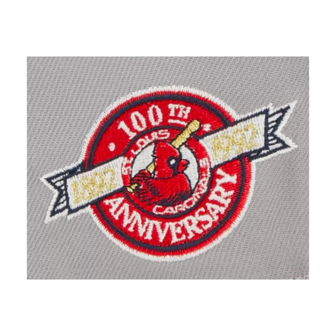 NEW ERA St Louis Cardinals Retro Script 59FIFTY Fitted Hat 4 NEW ERA St Louis Cardinals Retro Script 59FIFTY Fitted Hat - Image 2