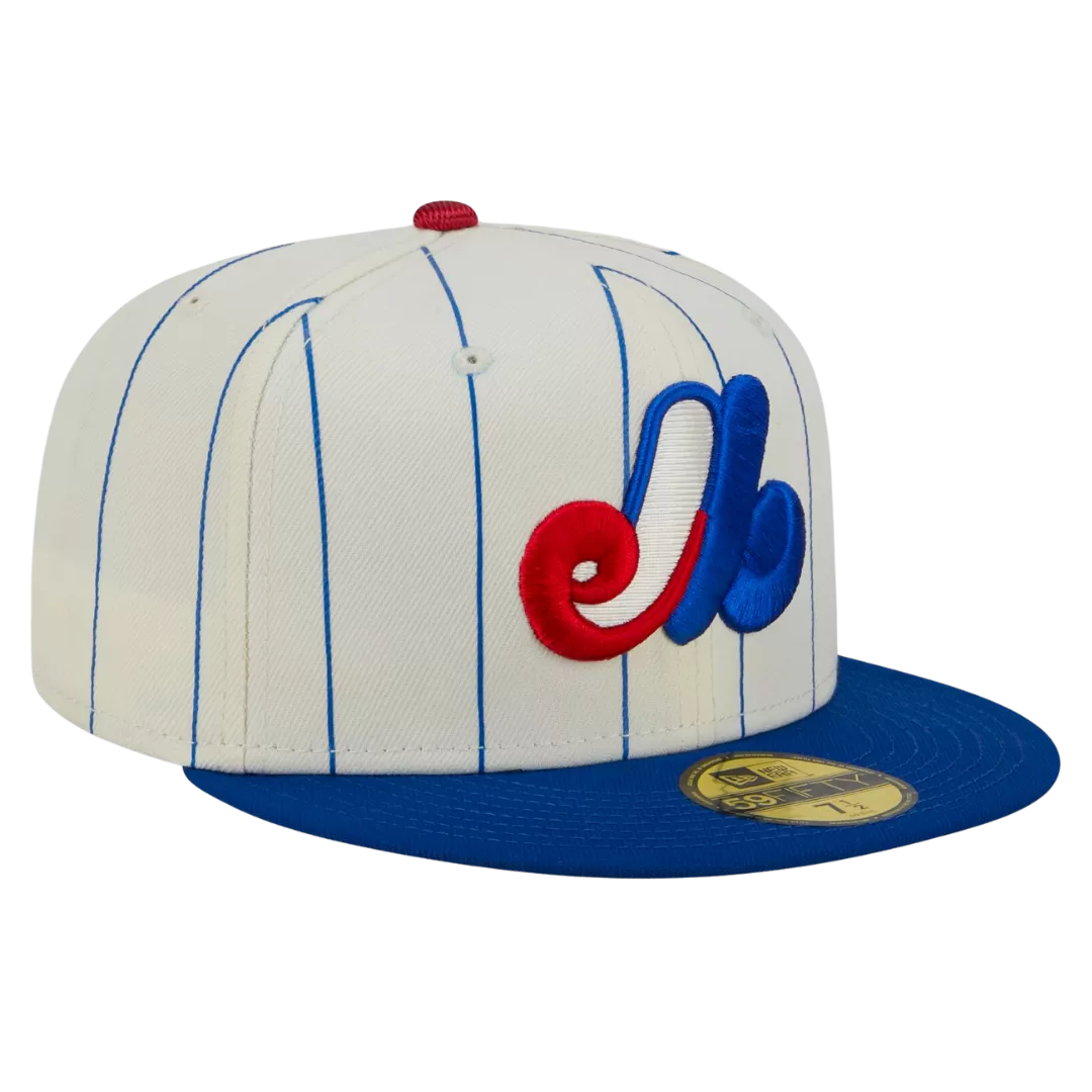 NEW ERA Montreal Expos Team Shimmer 59FIFTY Fitted Hat 3 NEW ERA Montreal Expos Team Shimmer 59FIFTY Fitted Hat