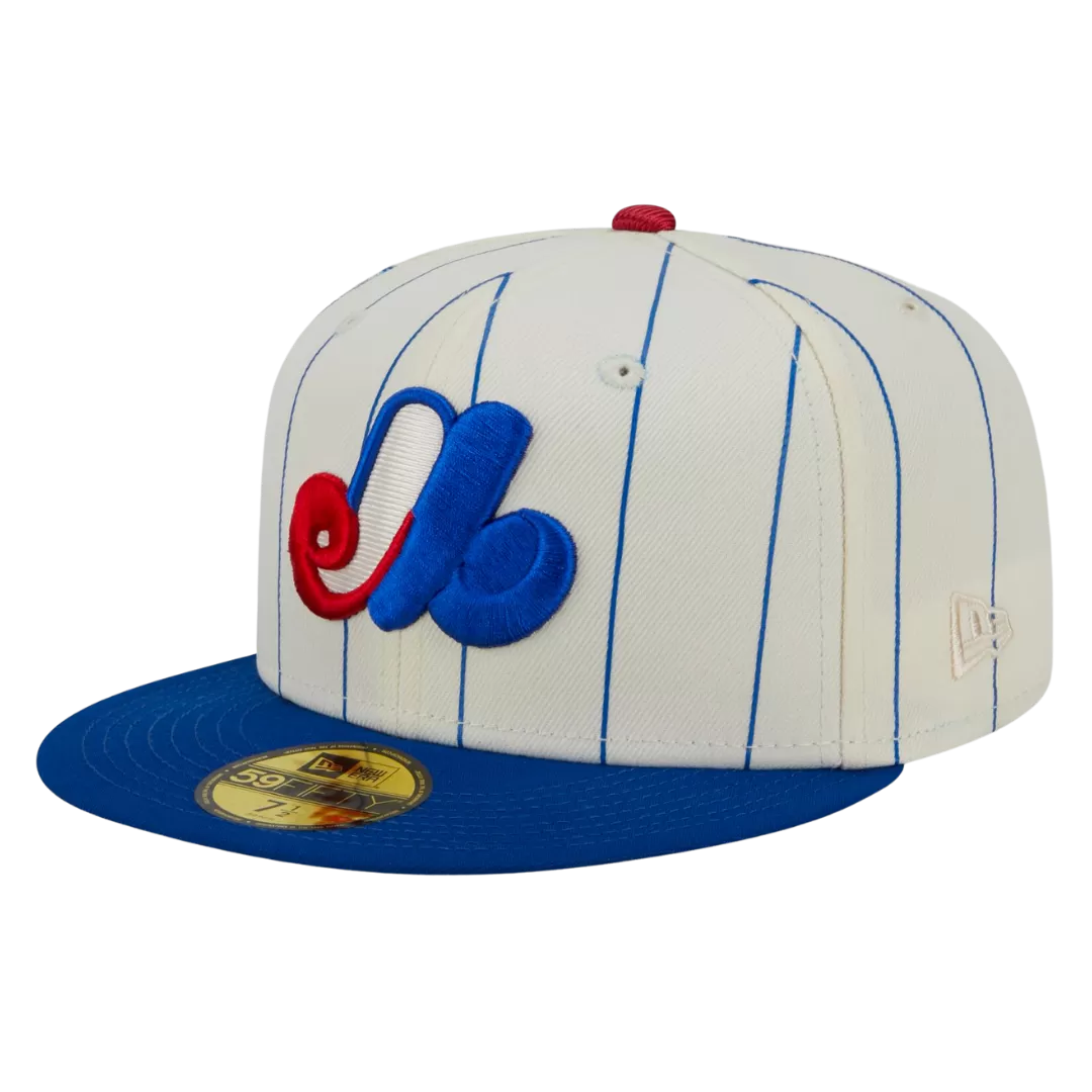 NEW ERA Montreal Expos Team Shimmer 59FIFTY Fitted Hat 4 NEW ERA Montreal Expos Team Shimmer 59FIFTY Fitted Hat - Image 2