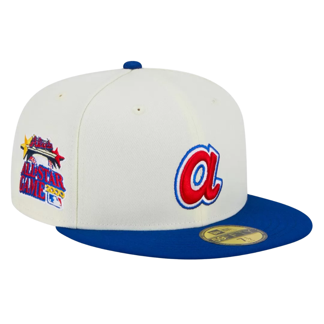 NEW ERA Atlanta Braves Retro 59FIFTY Fitted Hat 3 NEW ERA Atlanta Braves Retro 59FIFTY Fitted Hat