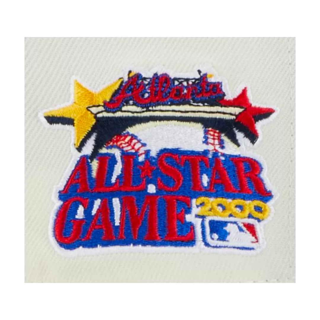 NEW ERA Atlanta Braves Retro 59FIFTY Fitted Hat 4 NEW ERA Atlanta Braves Retro 59FIFTY Fitted Hat - Image 2