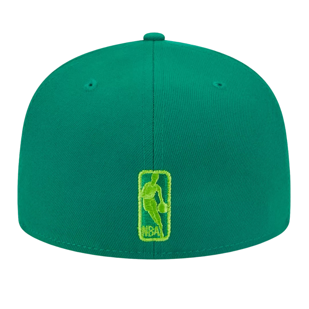 NEW ERA Boston Celtics Mono Camo 59FIFTY Fitted Hat 4 NEW ERA Boston Celtics Mono Camo 59FIFTY Fitted Hat - Image 2