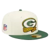 NEW ERA Green Bay Packers Cream/Green 2022 Sideline 59FIFTY Fitted Hat -Fashion Hat Shop 1080ProductPhotos 2023 06 21T113735.297