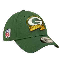 NEW ERA Green Bay Packers Green Coaches 2022 Sideline 39THIRTY Flex Hat
