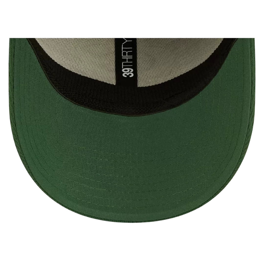 NEW ERA Green Bay Packers Green Coaches 2022 Sideline 39THIRTY Flex Hat 6 NEW ERA Green Bay Packers Green Coaches 2022 Sideline 39THIRTY Flex Hat - Image 4