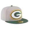 NEW ERA Green Bay Packers Heather Grand 59FIFTY Fitted Hat