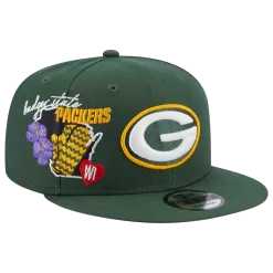 NEW ERA Green Bay Packers Icon 9FIFTY Snapback Hat