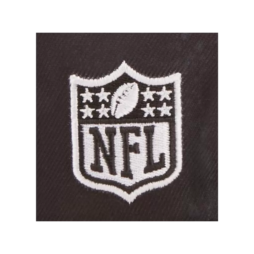 NEW ERA Kansas City Chiefs Black And White 2022 Sideline Ink Dye 9FIFTY Snapback Hat 4 NEW ERA Kansas City Chiefs Black And White 2022 Sideline Ink Dye 9FIFTY Snapback Hat - Image 2