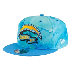 NEW ERA Los Angeles Chargers 2022 Sideline Ink Dye 9FIFTY Snapback Hat