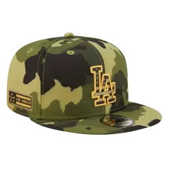 NEW ERA Los Angeles Dodgers 2022 Armed Forces Day 9FIFTY Snapback Hat
