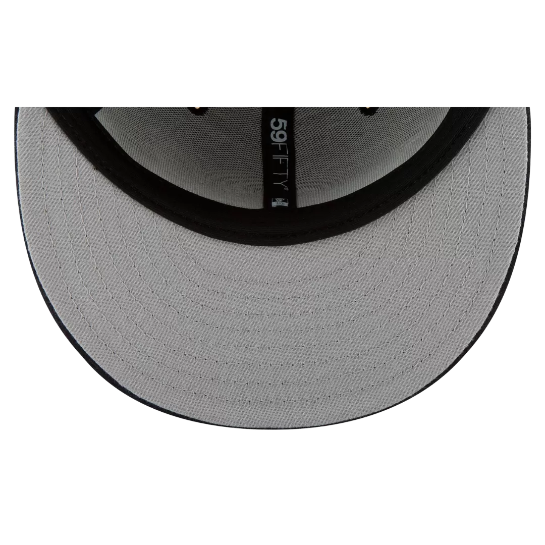 NEW ERA Los Angeles Dodgers Basic Navy 59FIFTY Fitted Hat 6 NEW ERA Los Angeles Dodgers Basic Navy 59FIFTY Fitted Hat - Image 4