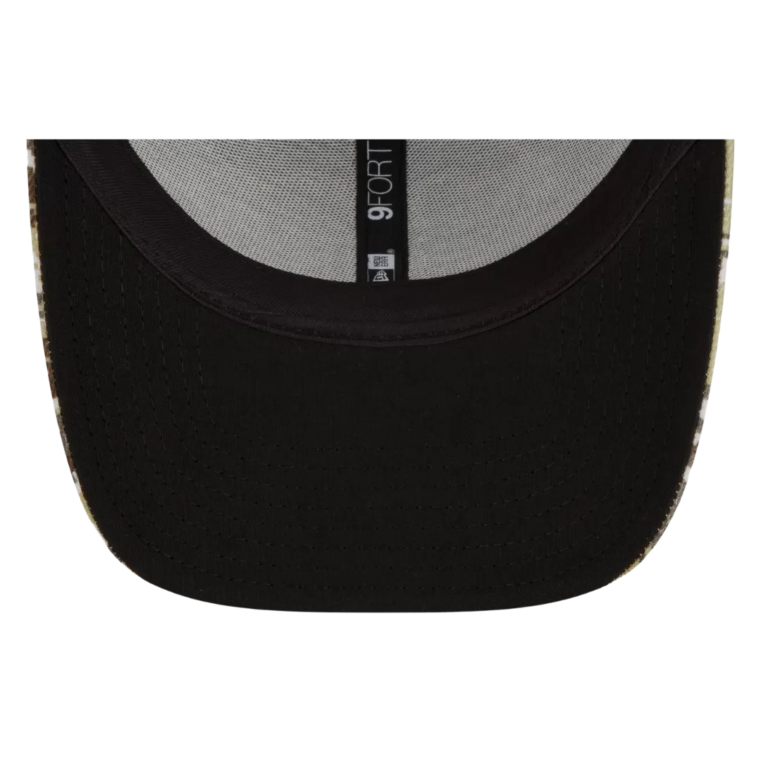 NEW ERA Los Angeles Rams 2021 Salute To Service 9FORTY Trucker Adjustable Hat 6 NEW ERA Los Angeles Rams 2021 Salute To Service 9FORTY Trucker Adjustable Hat - Image 4