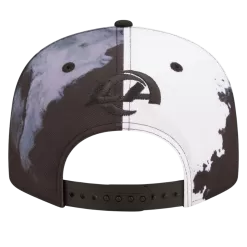 NEW ERA Los Angeles Rams Black And White 2022 Sideline Ink Dye 9FIFTY Snapback Hat -Fashion Hat Shop 1080ProductPhotos 2023 06 22T163604.555