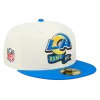 NEW ERA Los Angeles Rams Cream/Royal 2022 Sideline 59FIFTY Fitted Hat -Fashion Hat Shop 1080ProductPhotos 2023 06 22T173233.841