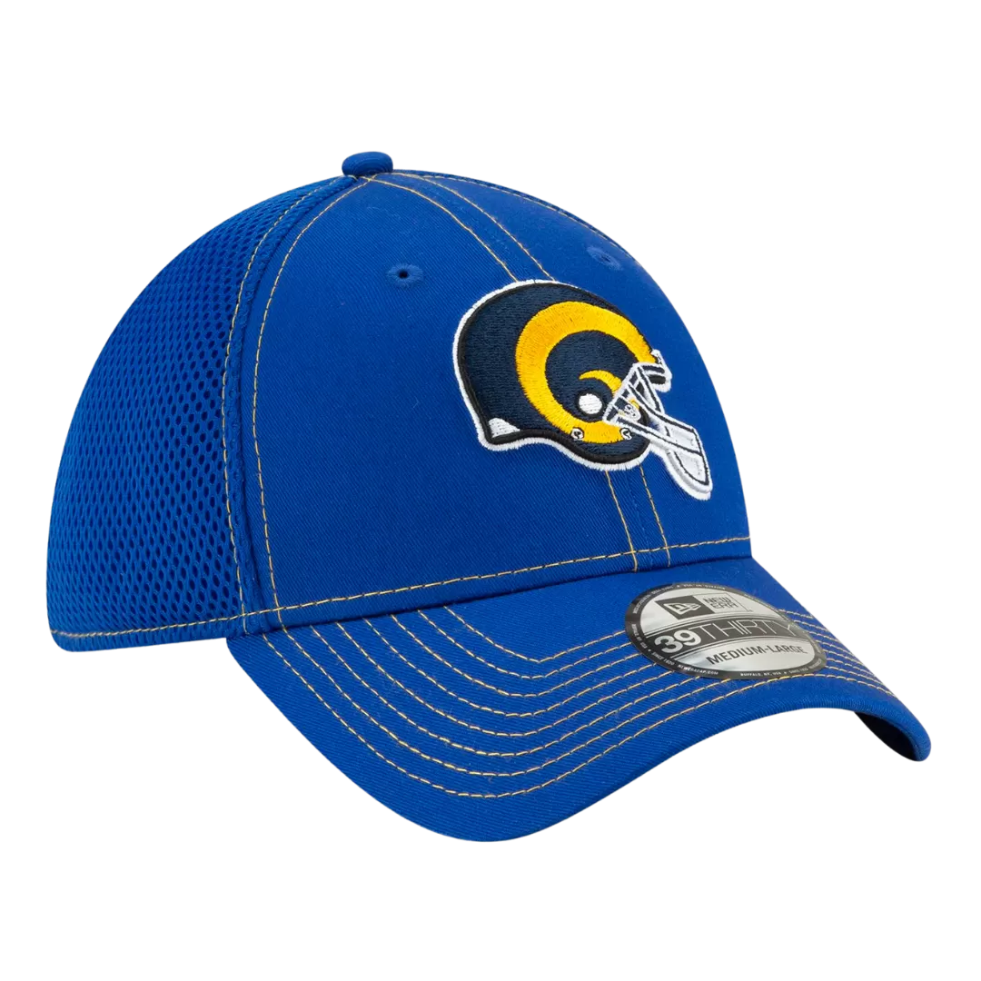 NEW ERA Los Angeles Rams Royal Neo 39THIRTY Flex Hat 3 NEW ERA Los Angeles Rams Royal Neo 39THIRTY Flex Hat