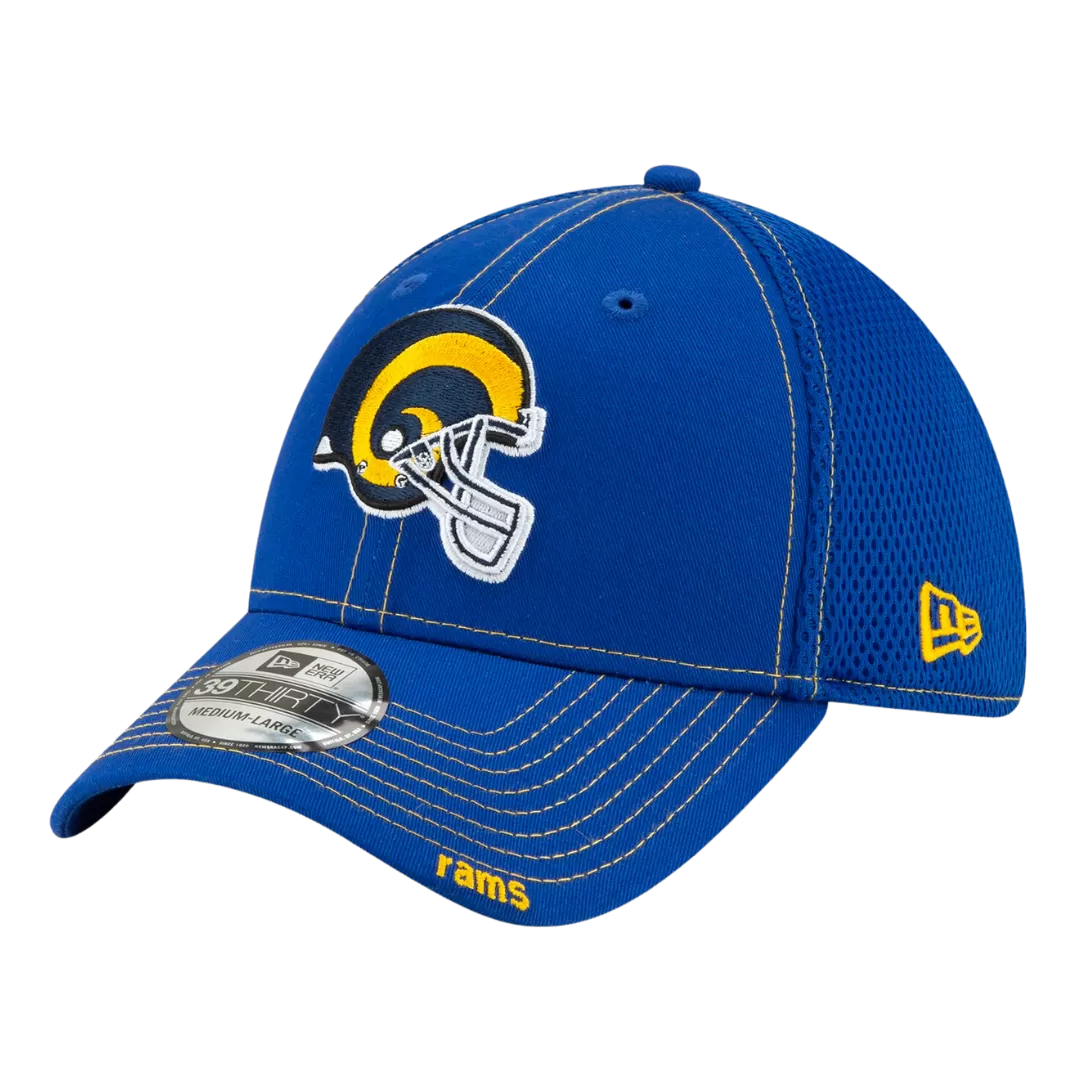 NEW ERA Los Angeles Rams Royal Neo 39THIRTY Flex Hat 4 NEW ERA Los Angeles Rams Royal Neo 39THIRTY Flex Hat - Image 2