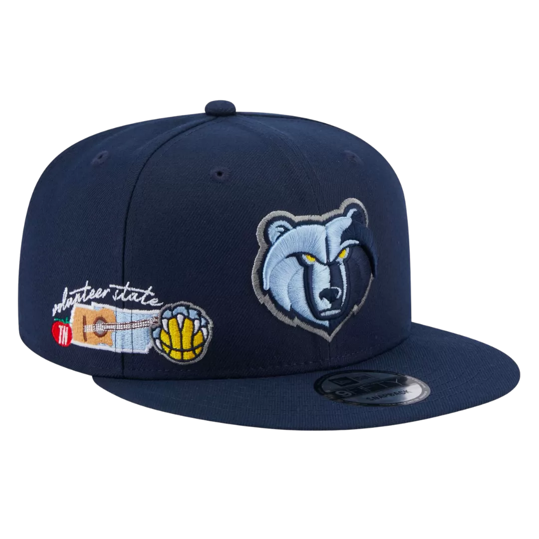 NEW ERA Memphis Grizzlies Icon 9FIFTY Snapback Hat 3 NEW ERA Memphis Grizzlies Icon 9FIFTY Snapback Hat