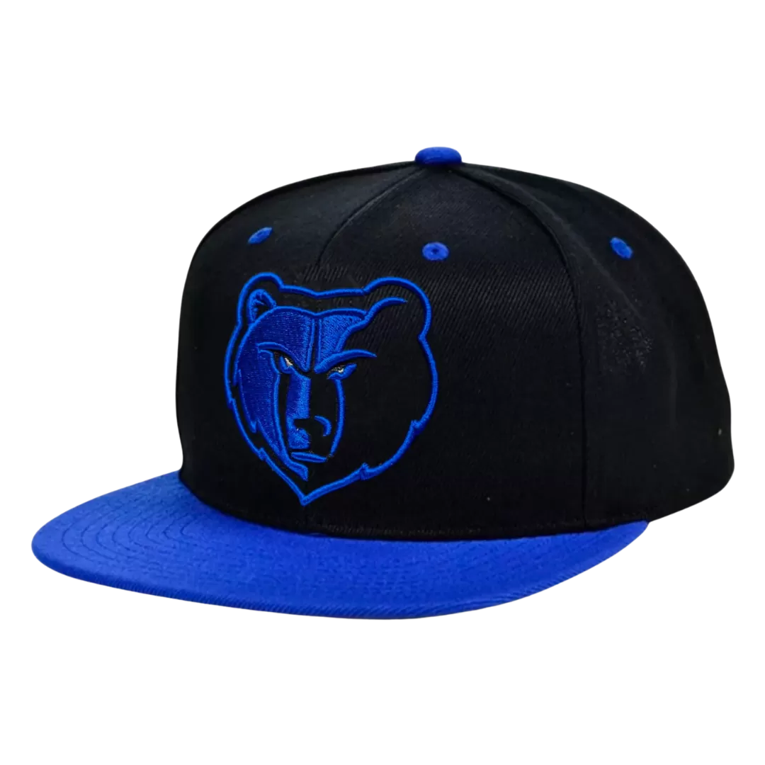 Mitchell & Ness Memphis Grizzlies Mitchell And Ness Black Royalty Snapback Hat 3 Mitchell & Ness Memphis Grizzlies Mitchell And Ness Black Royalty Snapback Hat