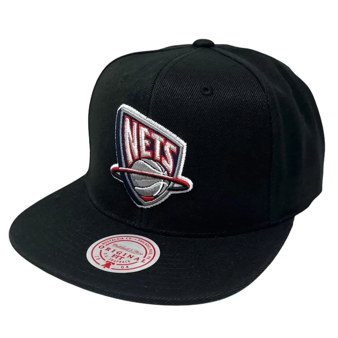 Mitchell & Ness New Jersey Nets Mitchell And Ness HWC Core Basic Snapback Hat 4 Mitchell & Ness New Jersey Nets Mitchell And Ness HWC Core Basic Snapback Hat - Image 2