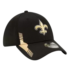 NEW ERA New Orleans Saints 2021 Sideline Home 39THIRTY Flex Hat