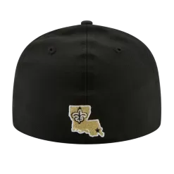 NEW ERA New Orleans Saints Black 59FIFTY Fitted Hat 7 NEW ERA New Orleans Saints Black 59FIFTY Fitted Hat -Fashion Hat Shop 1080ProductPhotos 2023 06 23T161602.497
