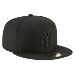 NEW ERA New York Yankees Black On Black 59FIFTY Fitted Hat