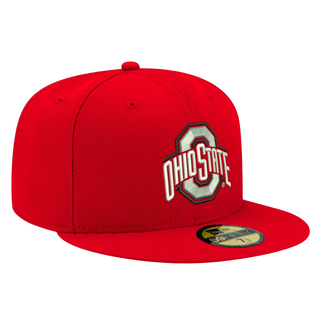 NEW ERA Ohio State Buckeyes Tide 59FIFTY Fitted Hat 3 NEW ERA Ohio State Buckeyes Tide 59FIFTY Fitted Hat