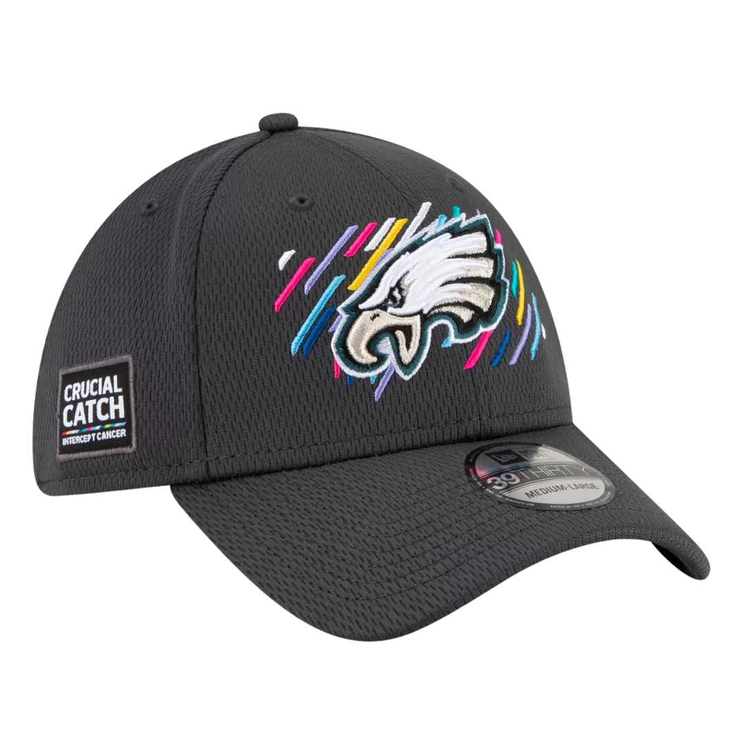 NEW ERA Philadelphia Eagles 2021 Crucial Catch 39THIRTY Flex Hat 3 NEW ERA Philadelphia Eagles 2021 Crucial Catch 39THIRTY Flex Hat