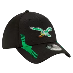 NEW ERA Philadelphia Eagles 2021 Sideline Home Historic Logo 39THIRTY Flex Hat