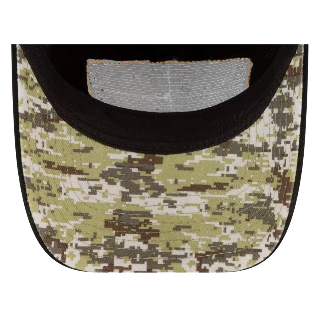 NEW ERA Las Vegas Raiders 2021 Salute To Service 9TWENTY Trucker Adjustable Hat 6 NEW ERA Las Vegas Raiders 2021 Salute To Service 9TWENTY Trucker Adjustable Hat - Image 4