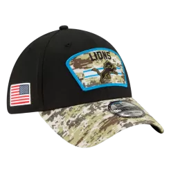 NEW ERA Detroit Lions 2021 Salute To Service 39THIRTY Flex Hat
