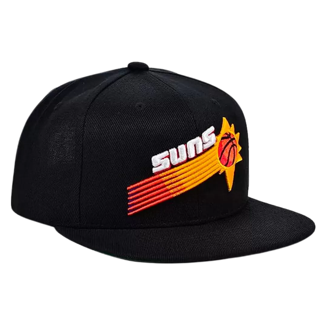 Mitchell & Ness Phoenix Suns Mitchell And Ness Core HWC Black Snapback Hat 3 Mitchell & Ness Phoenix Suns Mitchell And Ness Core HWC Black Snapback Hat
