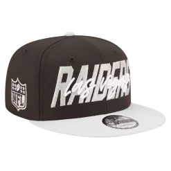 NEW ERA Las Vegas Raiders 2022 Draft 9FIFTY Snapback Hat
