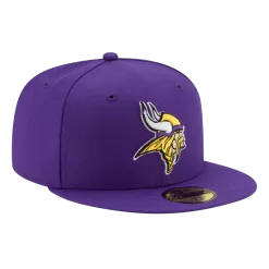 NEW ERA Minnesota Vikings True Purple 59FIFTY Fitted Hat