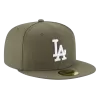 NEW ERA Los Angeles Dodgers Olive Green 59FIFTY Fitted Hat -Fashion Hat Shop 1080ProductPhotos 20 33059b34 e41c 4a6c 9102 6a781f4e9672